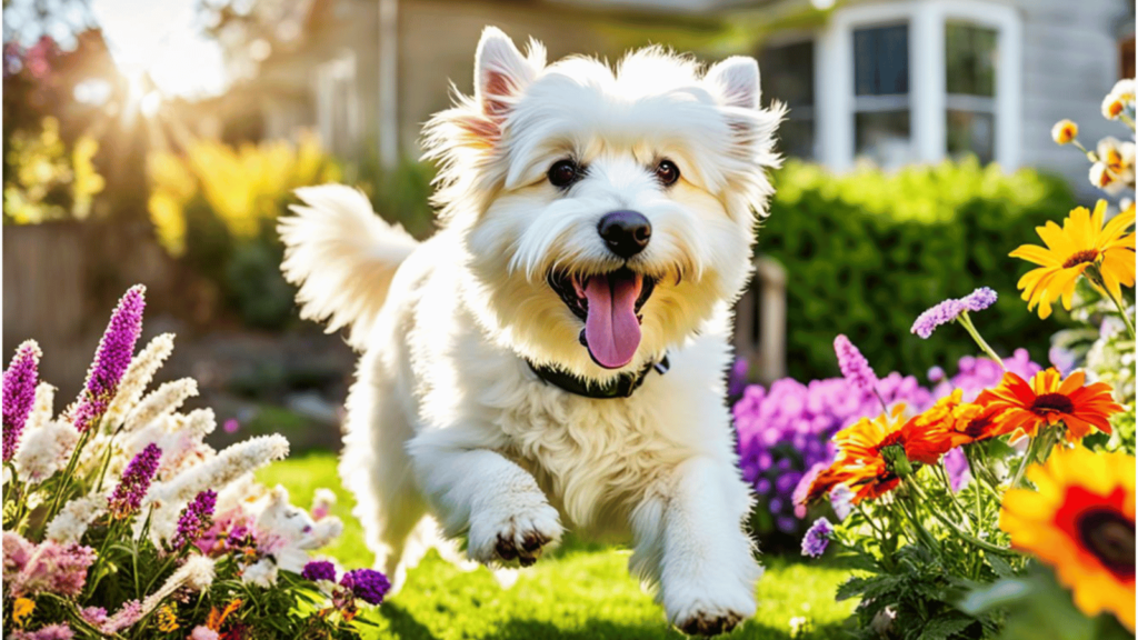 Sesonal pet care in spring