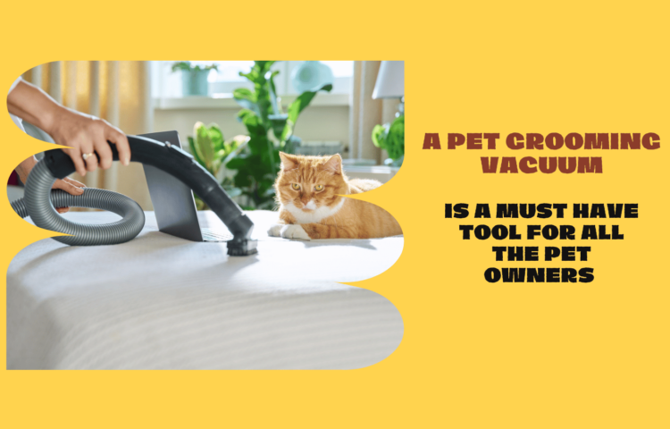 Pet grooming vacuum-1