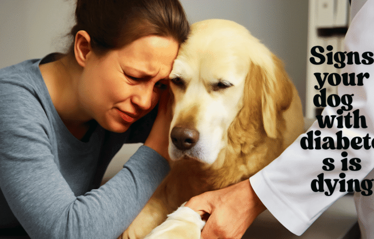 signs your dog with diabetes is dying