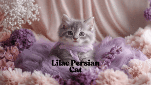 Lilac Persian Cat
