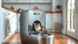 Automatic cat litter box